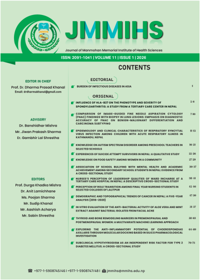 Cover JMMIHS