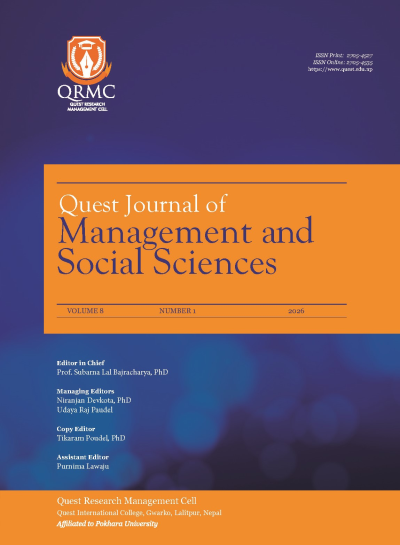 Cover QJMSS
