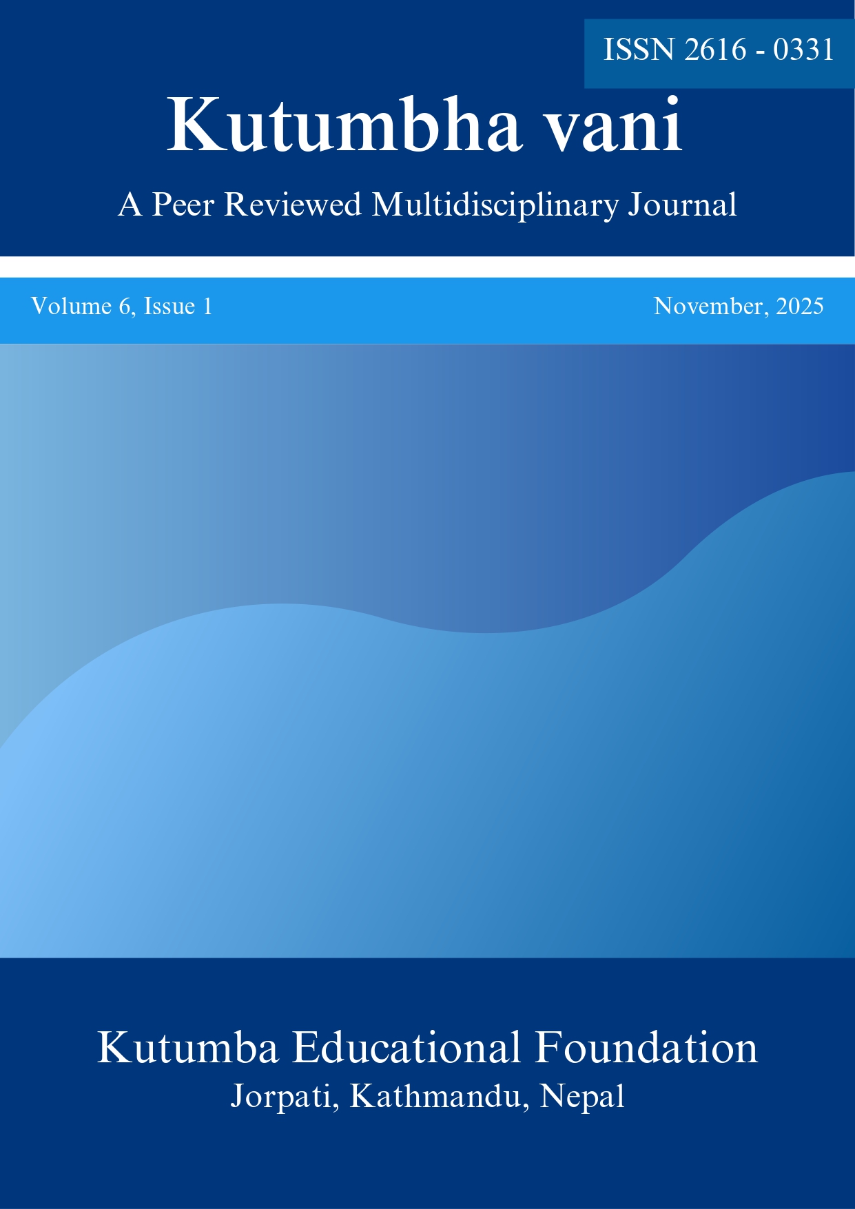 					View Vol. 6 No. 1 (2025)
				